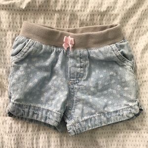 Toddler girl jean shorts